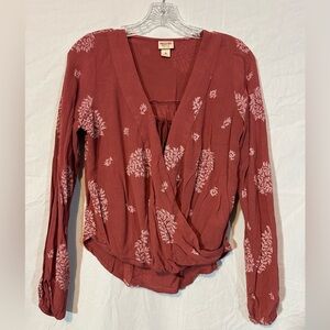 Mossimo Supply Co Mauve Top